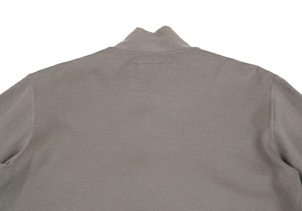 Papas Logo Embroidered Sweat Jacket Gray Size M