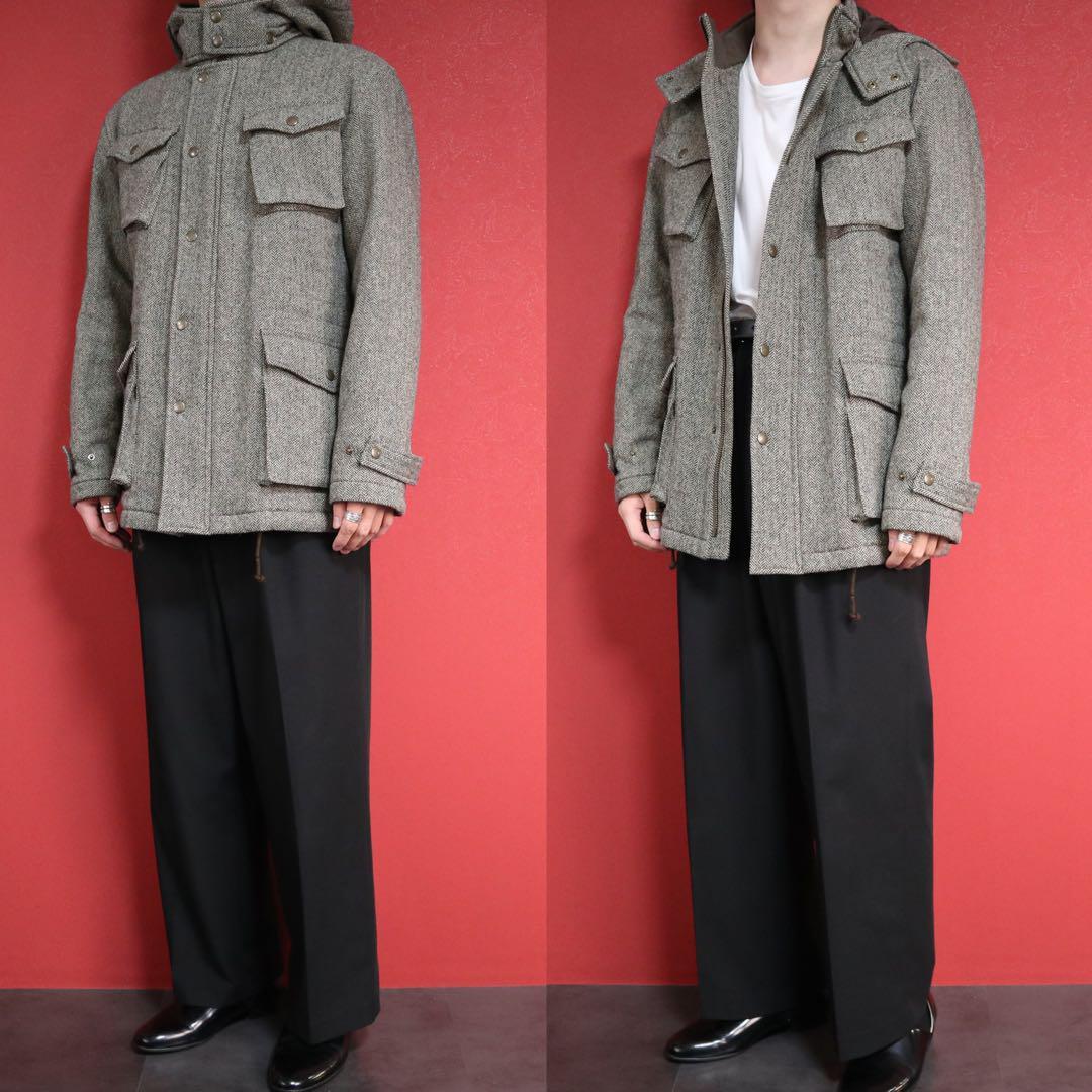 Paul Smith Herringbone Tweed Mods Coat Size M