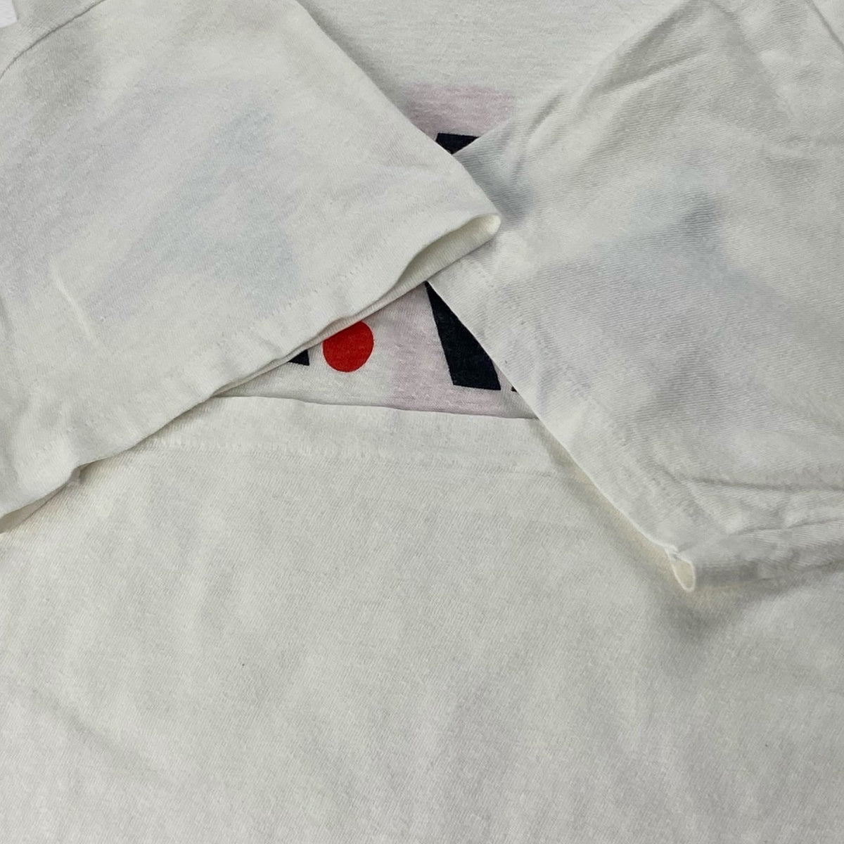 Hanes 90s Short Sleeve T-Shirt White Size L