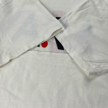 Hanes 90s Short Sleeve T-Shirt White Size L