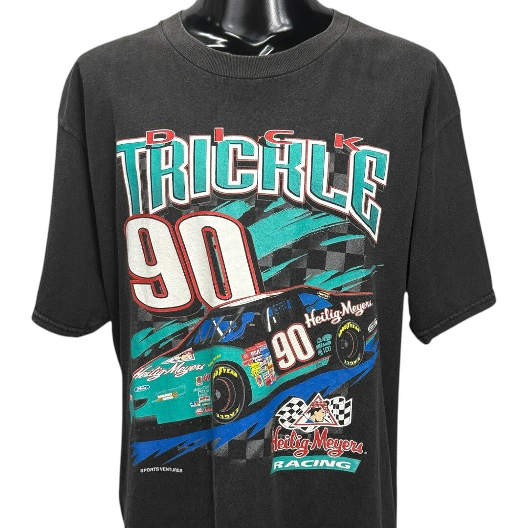 NASCAR Vintage Dick Trickle Racing Graphic T-Shirt Size XL