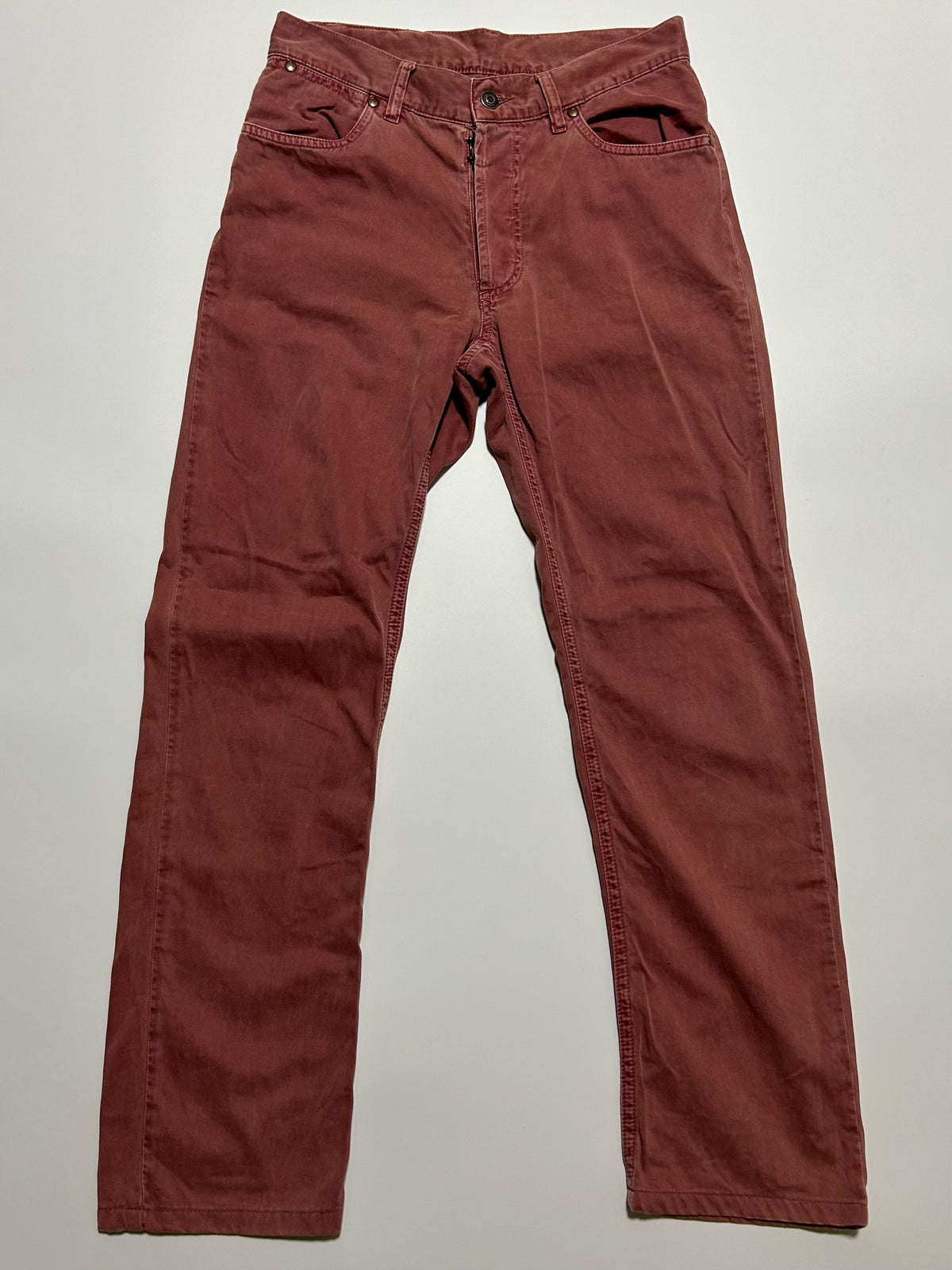 MARTIN MARGIELA AW05 Faded Pink Garment Dye Trousers Size 44