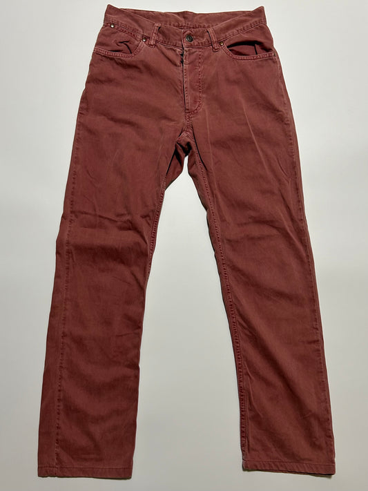 MARTIN MARGIELA AW05 Faded Pink Garment Dye Trousers Size 44