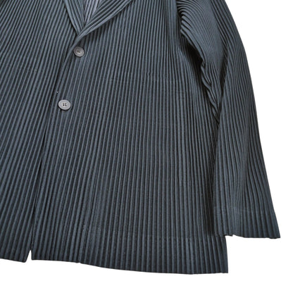 HOMME PLISSE ISSEY MIYAKE Pleated Tailored Jacket Size 2