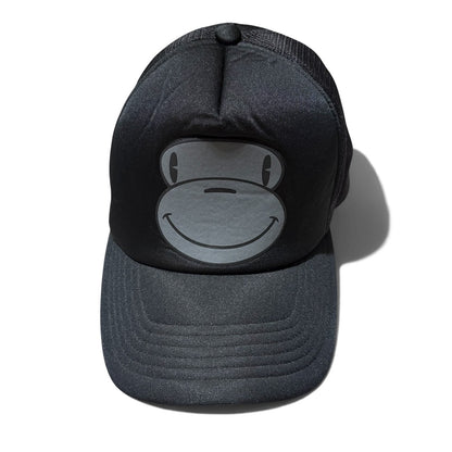 A BATHING APE Baby Milo Trucker Cap Black Size F
