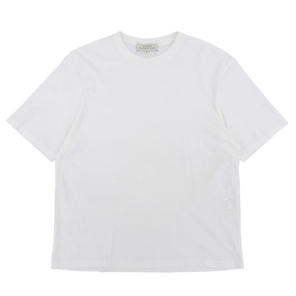 STUDIO NICHOLSON White Cotton Short Sleeve T-Shirt Size M