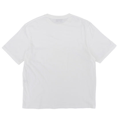STUDIO NICHOLSON White Cotton Short Sleeve T-Shirt Size M