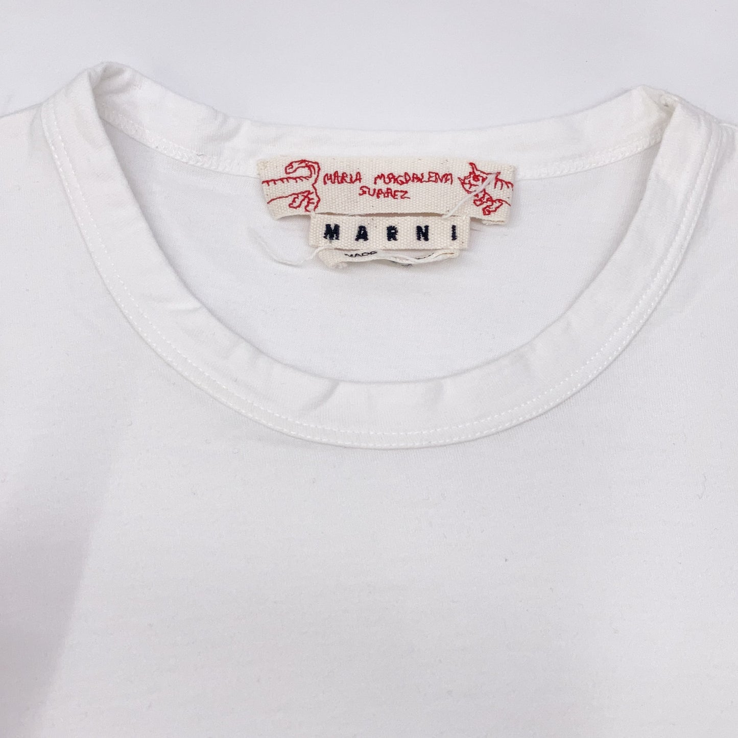 MARNI 18SS x MARIA MAGDALENA SUAREZ Print T-Shirt Size 48