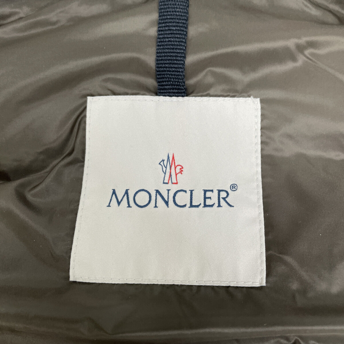 MONCLER 16AW Navy JEANCHRISTOPHE Hooded Down Vest Size 1