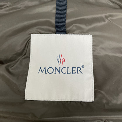 MONCLER 16AW Navy JEANCHRISTOPHE Hooded Down Vest Size 1