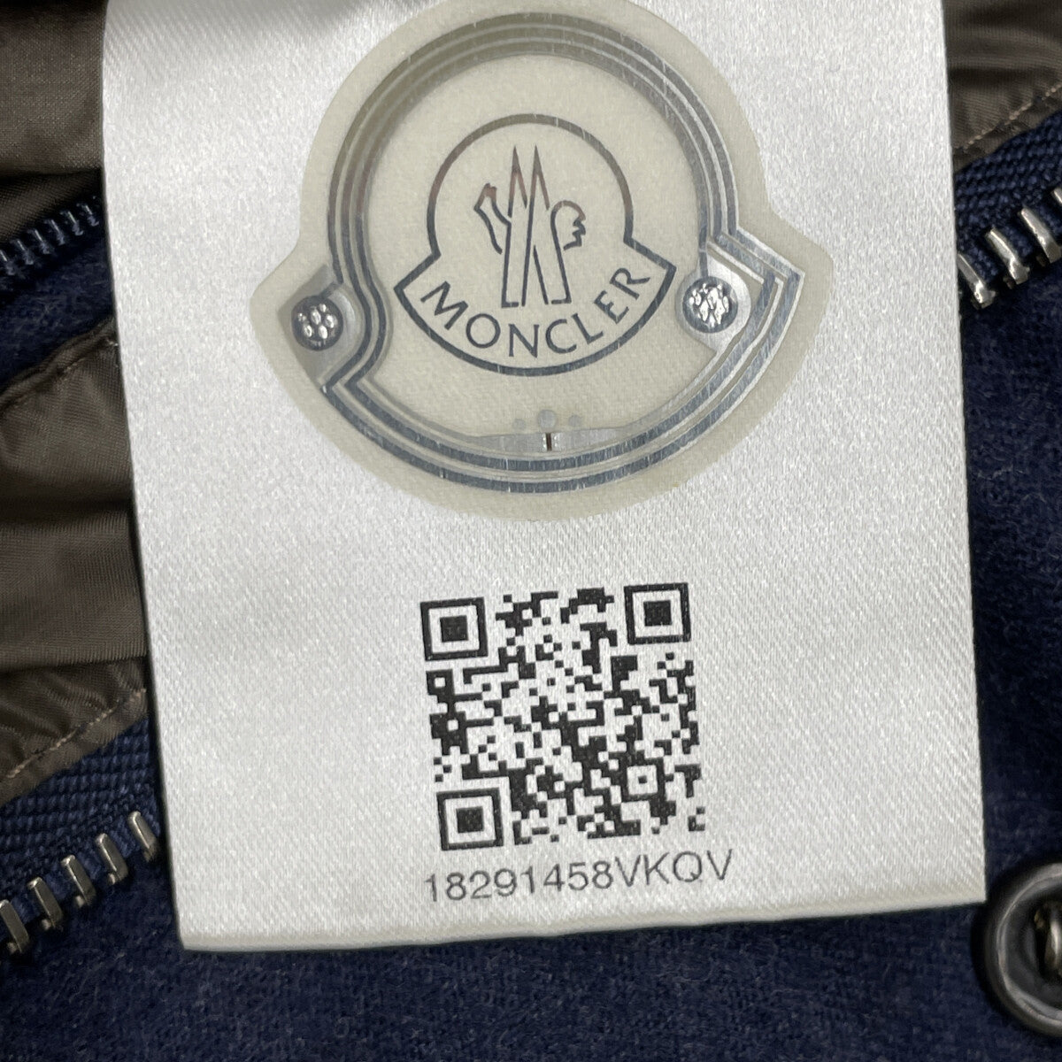 MONCLER 16AW Navy JEANCHRISTOPHE Hooded Down Vest Size 1