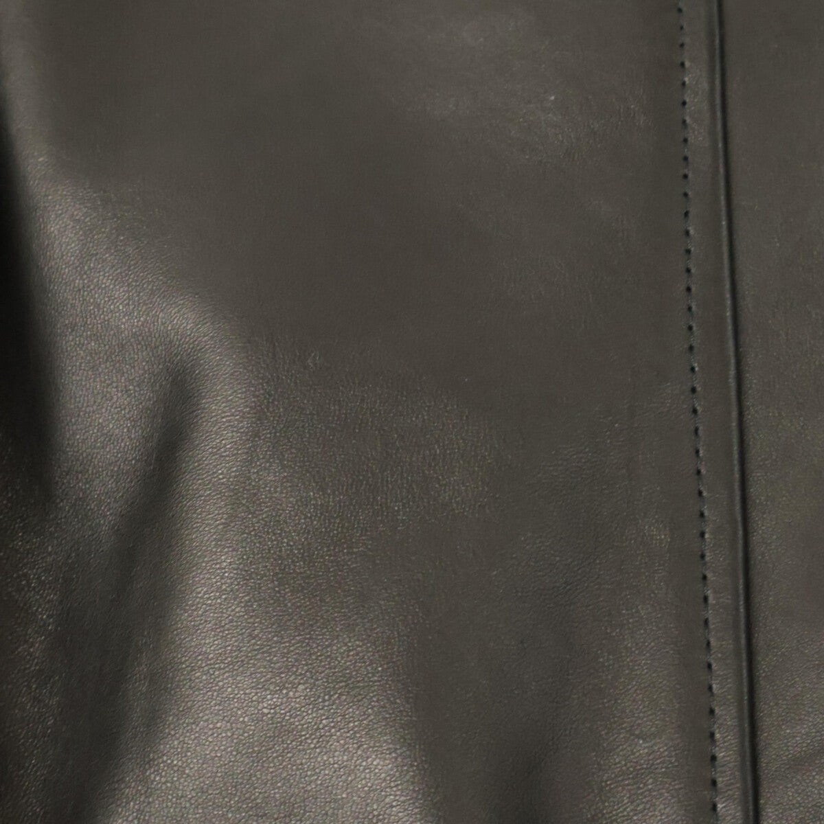 EMMETI ELIOT Black Lamb Leather Shearling Zip Jacket Size 48