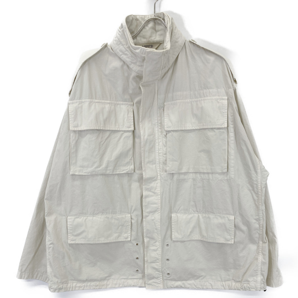 ASPESI Cotton MINIFIELD VENTO M-65 Field Jacket Ivory Size L