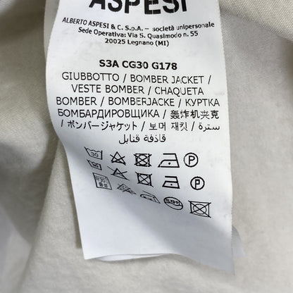 ASPESI Cotton MINIFIELD VENTO M-65 Field Jacket Ivory Size L
