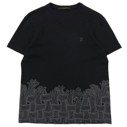 LOUIS VUITTON 15AW Nemeth Cotton T-Shirt Black Size XS