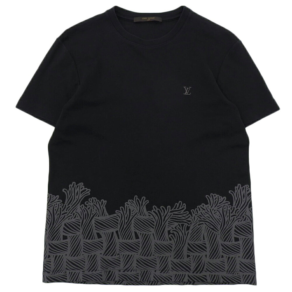 LOUIS VUITTON 15AW Nemeth Cotton T-Shirt Black Size XS