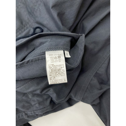 LOEFF Unisex Cotton OX Stand Collar Coat Charcoal Size O