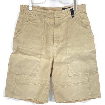 FENDI 23SS Work Painter Bermuda Canvas Shorts Beige Size 48