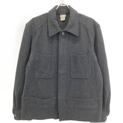 DRIES VAN NOTEN Archive 90s Wool Work Jacket Black Size 50