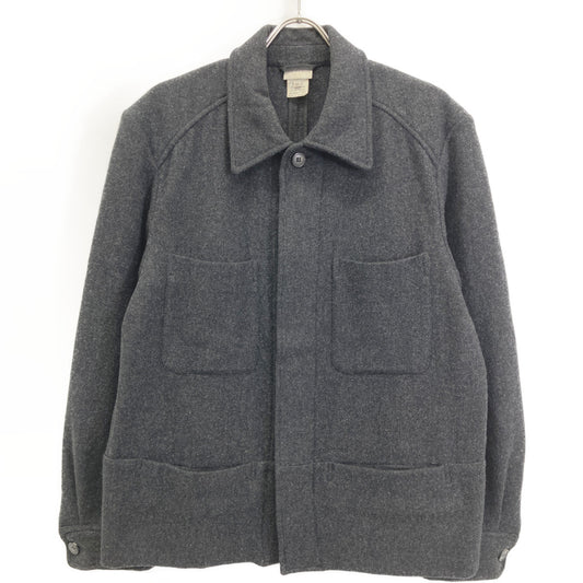 DRIES VAN NOTEN Archive 90s Wool Work Jacket Black Size 50