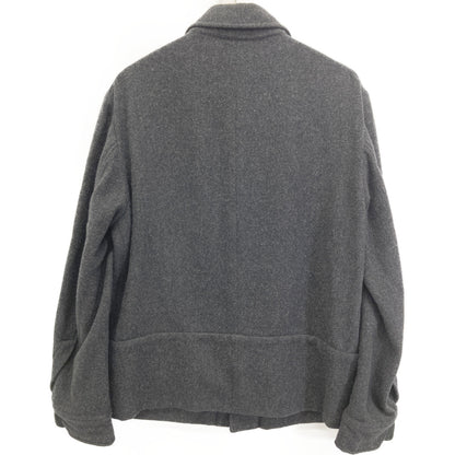 DRIES VAN NOTEN Archive 90s Wool Work Jacket Black Size 50