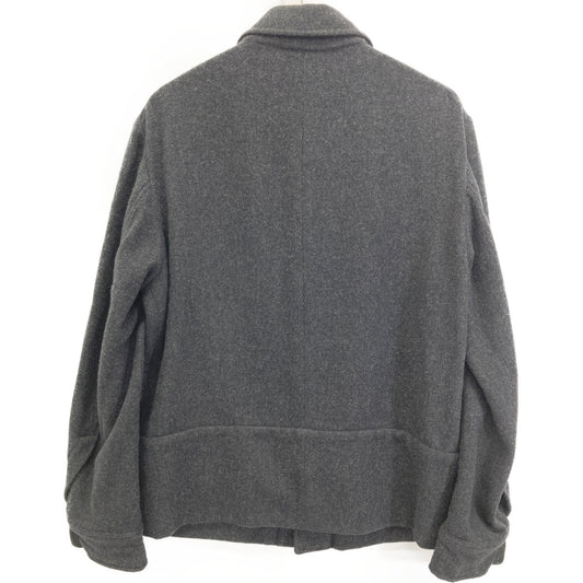 DRIES VAN NOTEN Archive 90s Wool Work Jacket Black Size 50