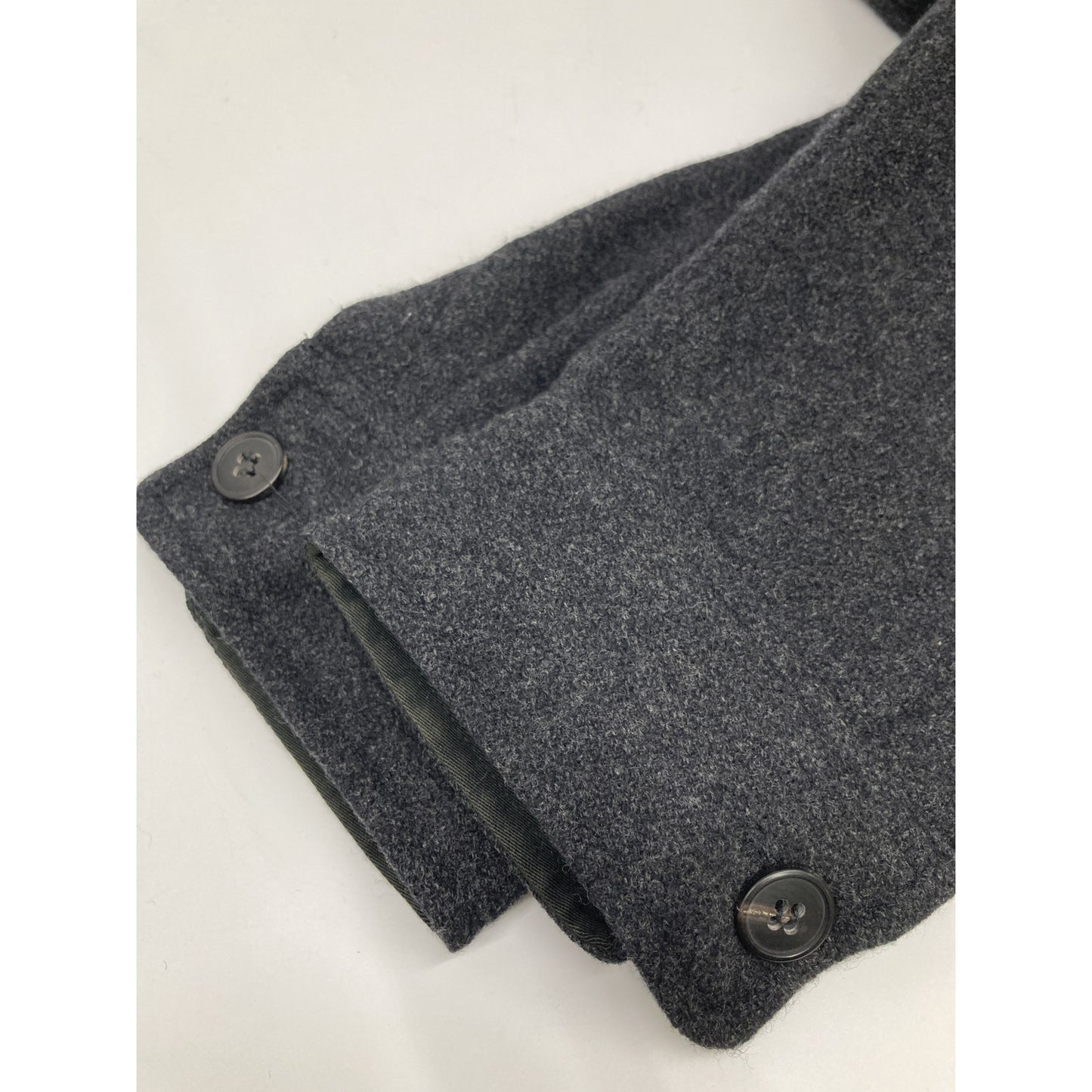 DRIES VAN NOTEN Archive 90s Wool Work Jacket Black Size 50