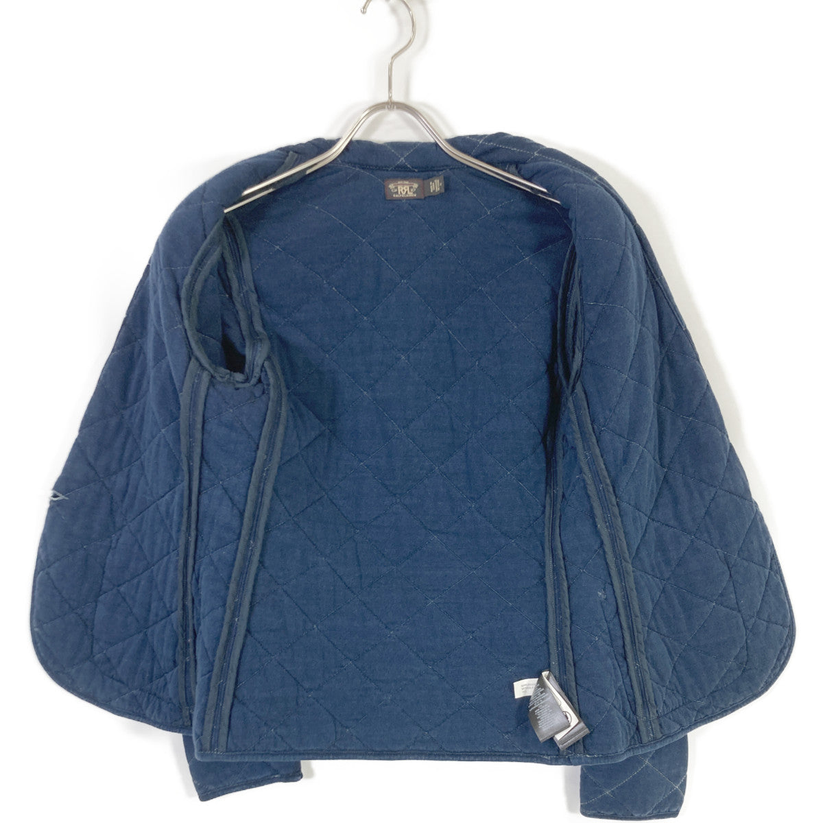 RRL Indigo Shawl Collar Quilted Jacket Size 2