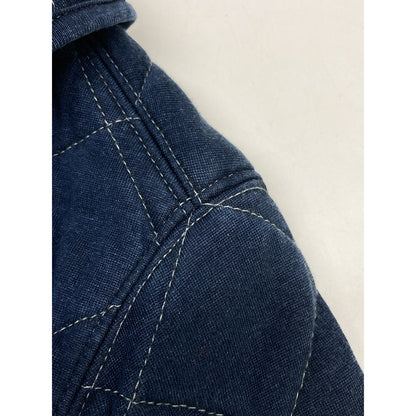 RRL Indigo Shawl Collar Quilted Jacket Size 2