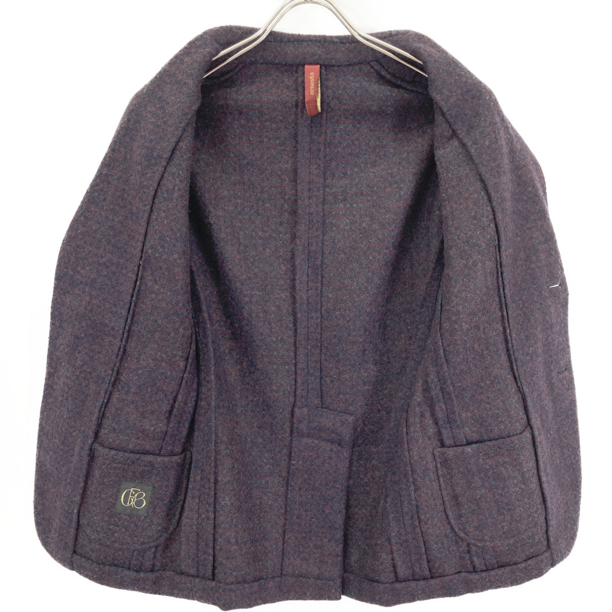 ELNEST Multi Alpaca Wool 2B Jacket Size 42