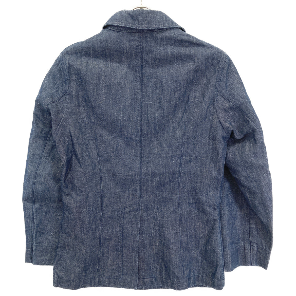 EQUIPE'70 Brilla Bespoke Indigo Denim Safari Jacket Size 42