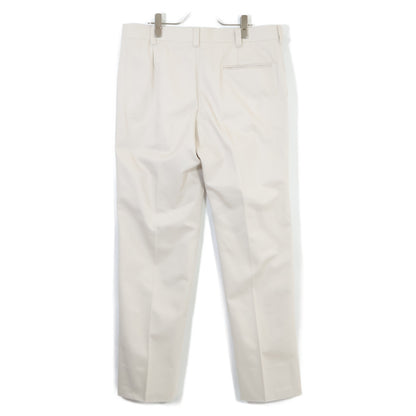 IGARASHI TROUSERS Cotton One-Pleat Chino Pants