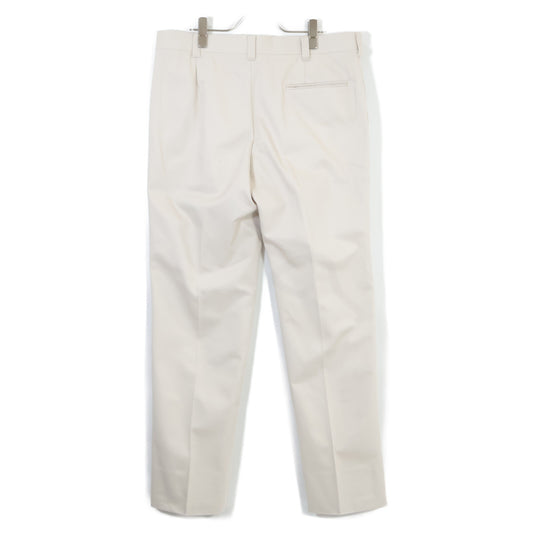 IGARASHI TROUSERS Cotton One-Pleat Chino Pants