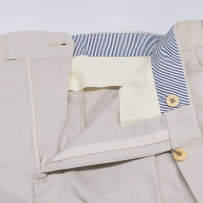 IGARASHI TROUSERS Cotton One-Pleat Chino Pants