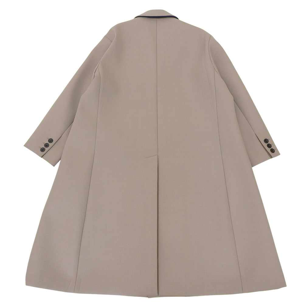 sacai 23AW Suiting Bonding Coat Greige Size 1