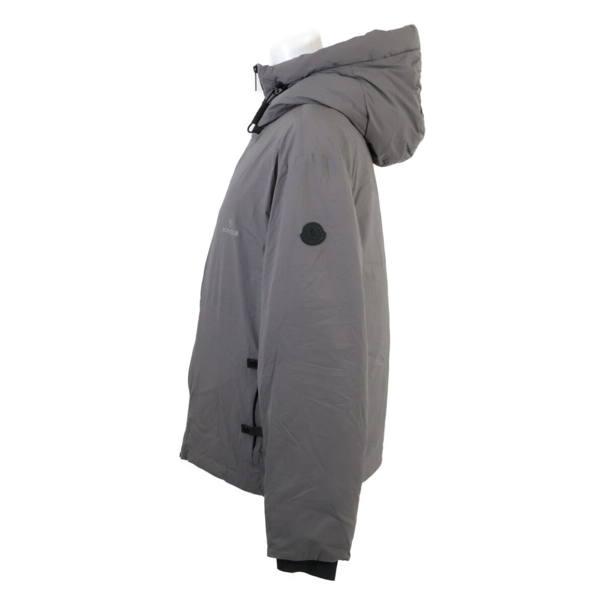 MONCLER TIMOR GORE-TEX Nylon Down Jacket Gray Size 0