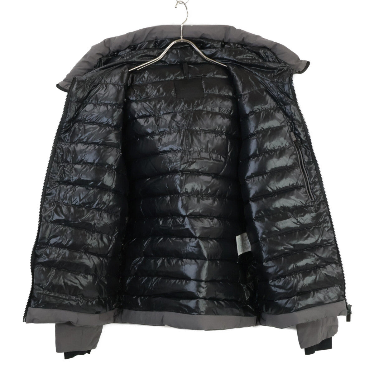 MONCLER TIMOR GORE-TEX Nylon Down Jacket Gray Size 0