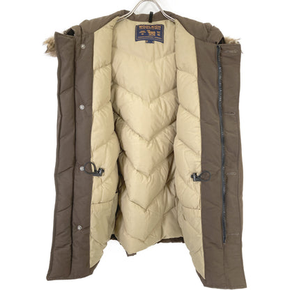 WOOLRICH Brown Arctic Parka Jacket Size M