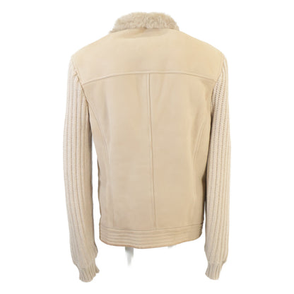 BRUNELLO CUCINELLI Cashmere Sleeve Jacket Beige Size XXS