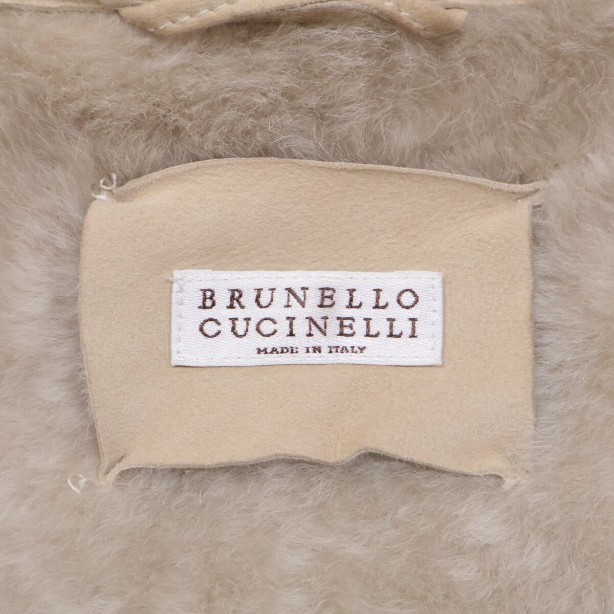 BRUNELLO CUCINELLI Cashmere Sleeve Jacket Beige Size XXS