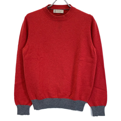 BRUNELLO CUCINELLI Cashmere Crewneck Knit Sweater Size 44