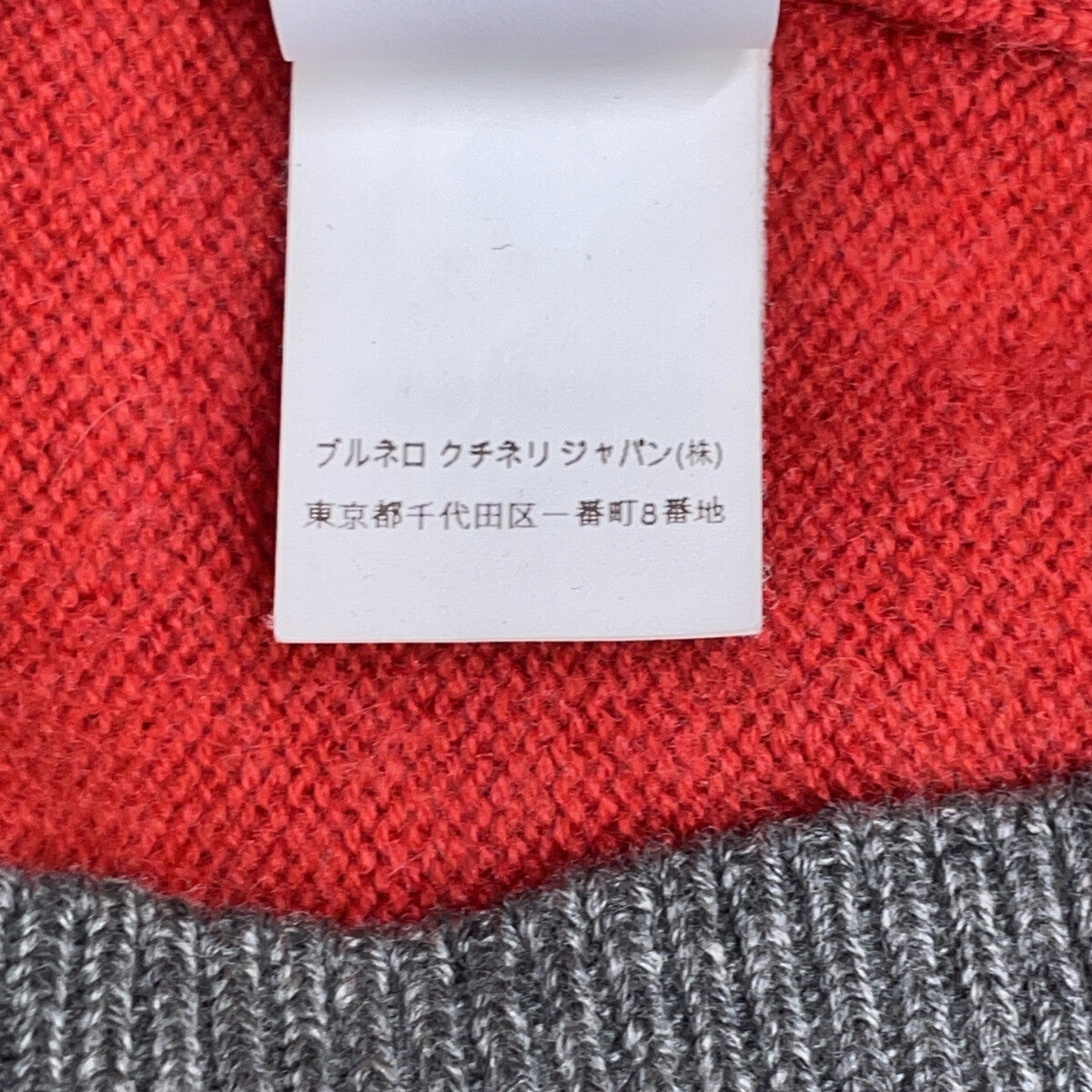 BRUNELLO CUCINELLI Cashmere Crewneck Knit Sweater Size 44