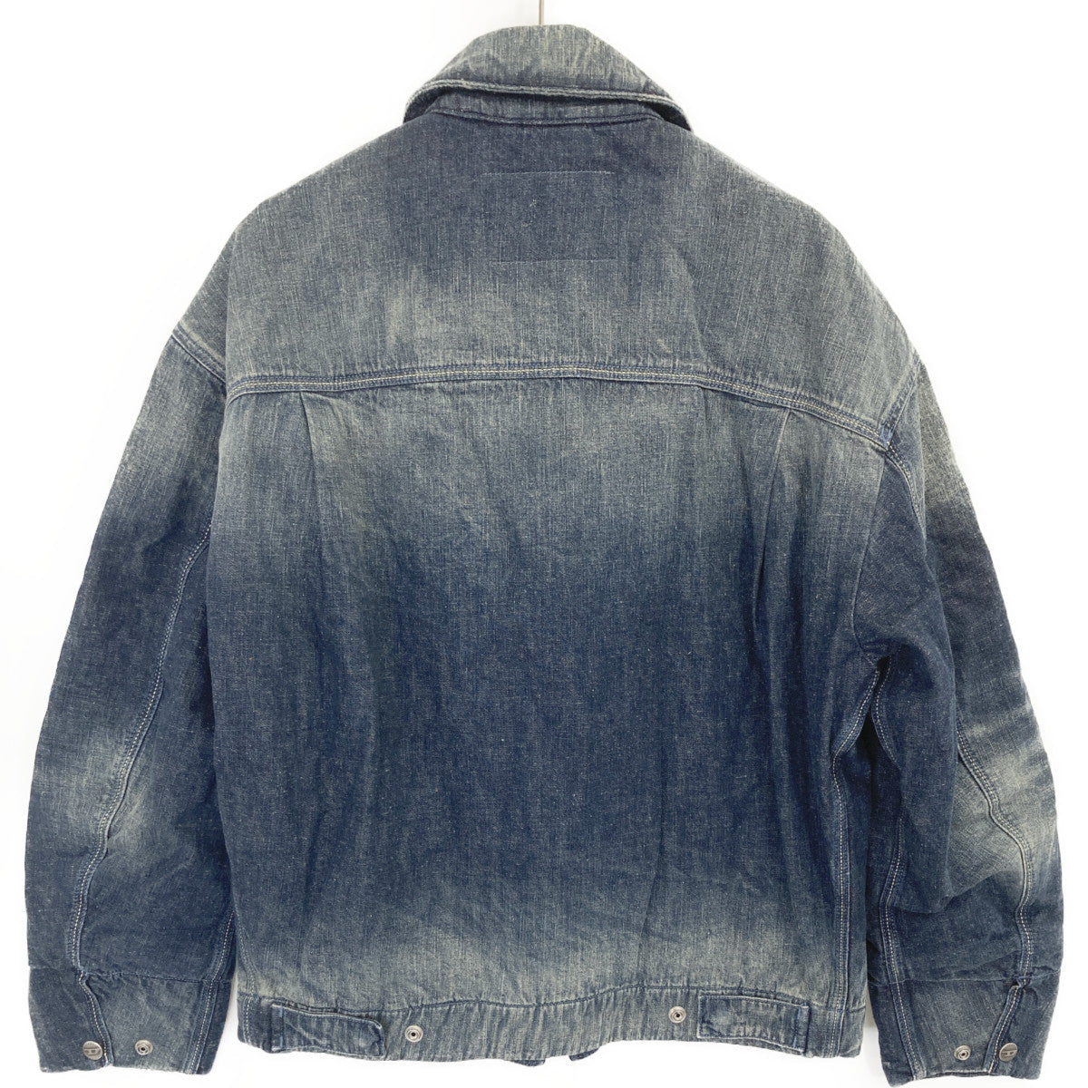 DIESEL Indigo D-STACK Padded Denim Jacket Size M