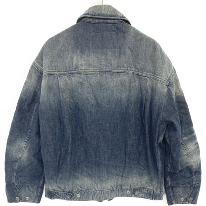 DIESEL Indigo D-STACK Padded Denim Jacket Size M
