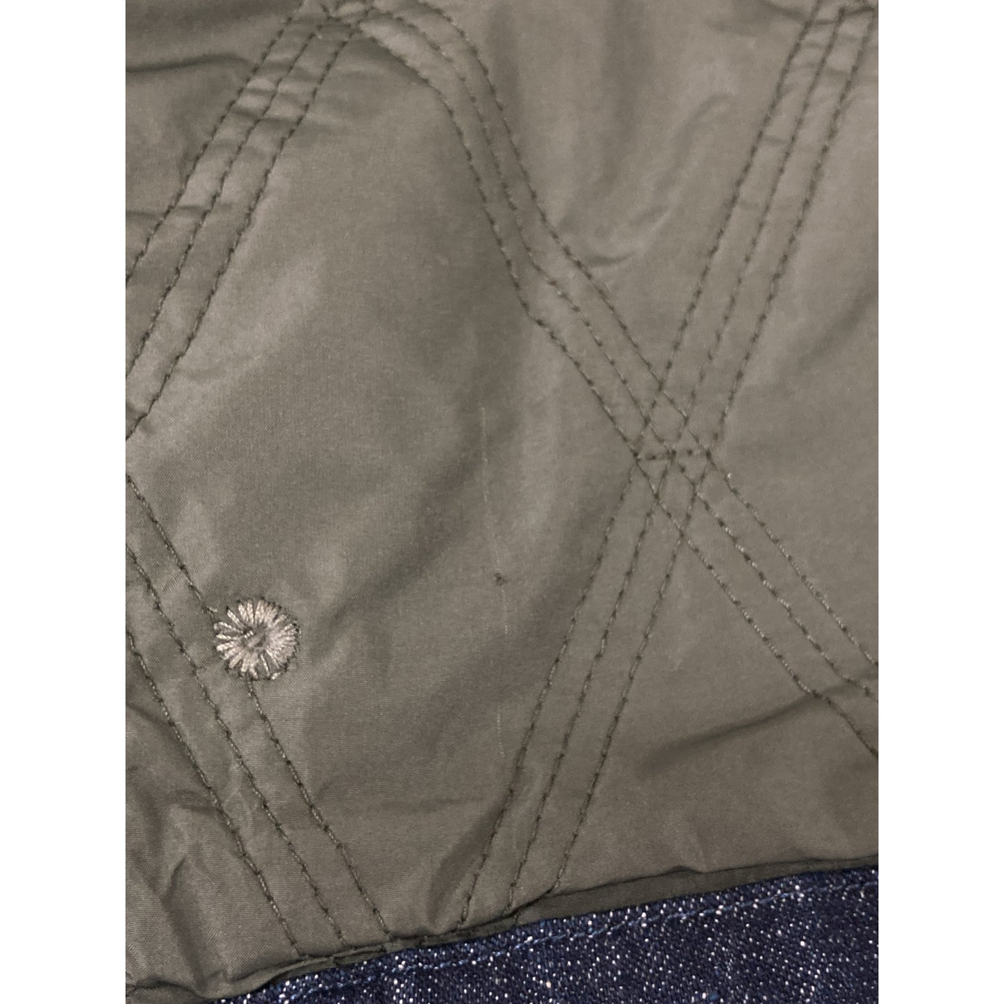 DIESEL Indigo D-STACK Padded Denim Jacket Size M