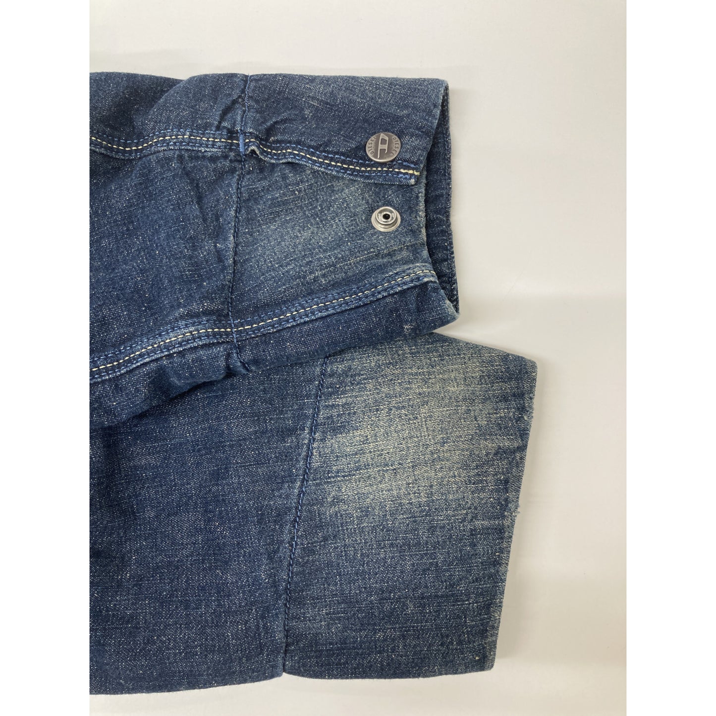 DIESEL Indigo D-STACK Padded Denim Jacket Size M