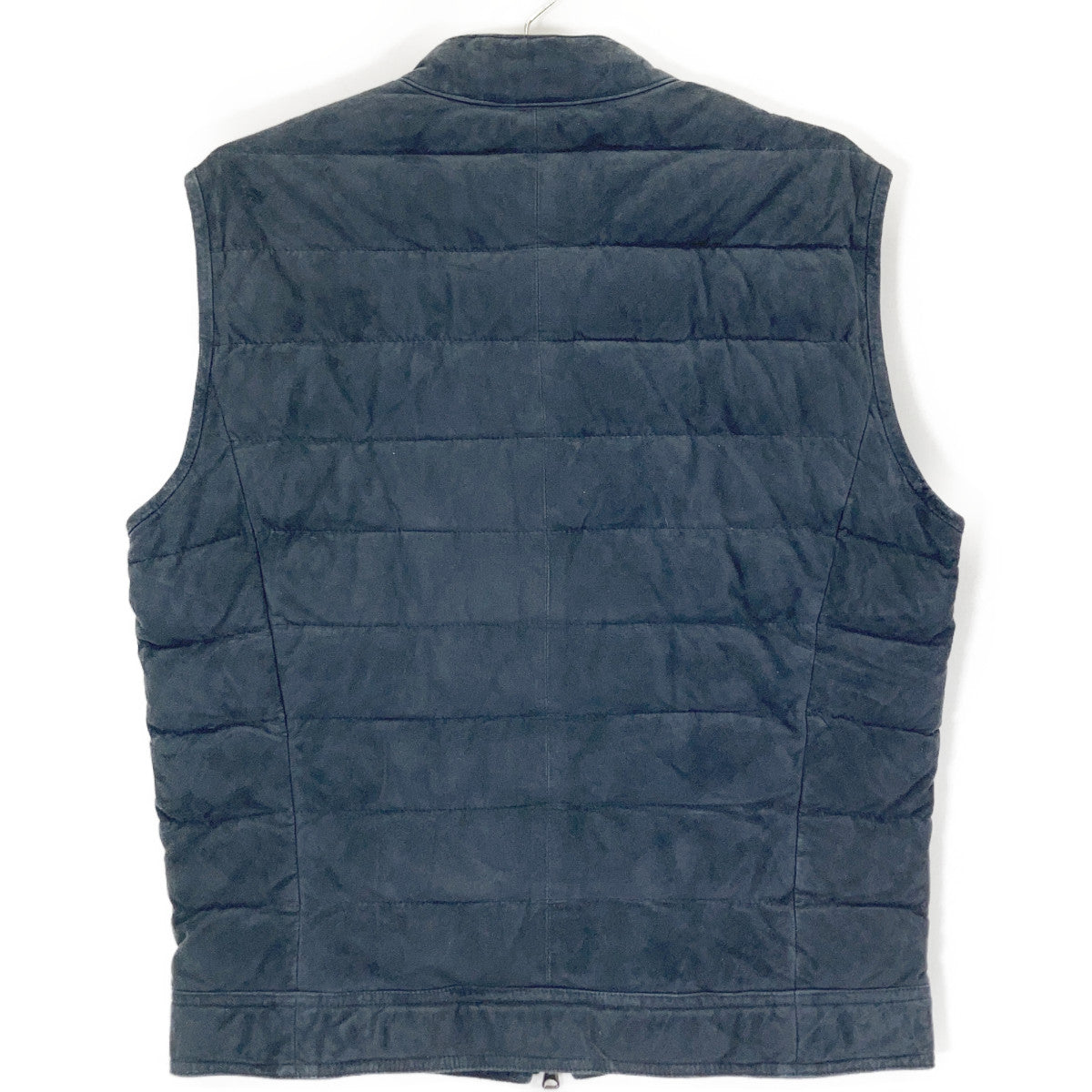 EMMETI JURI Suede Down Vest Navy/Red Size 46