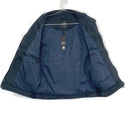EMMETI JURI Suede Down Vest Navy/Red Size 46