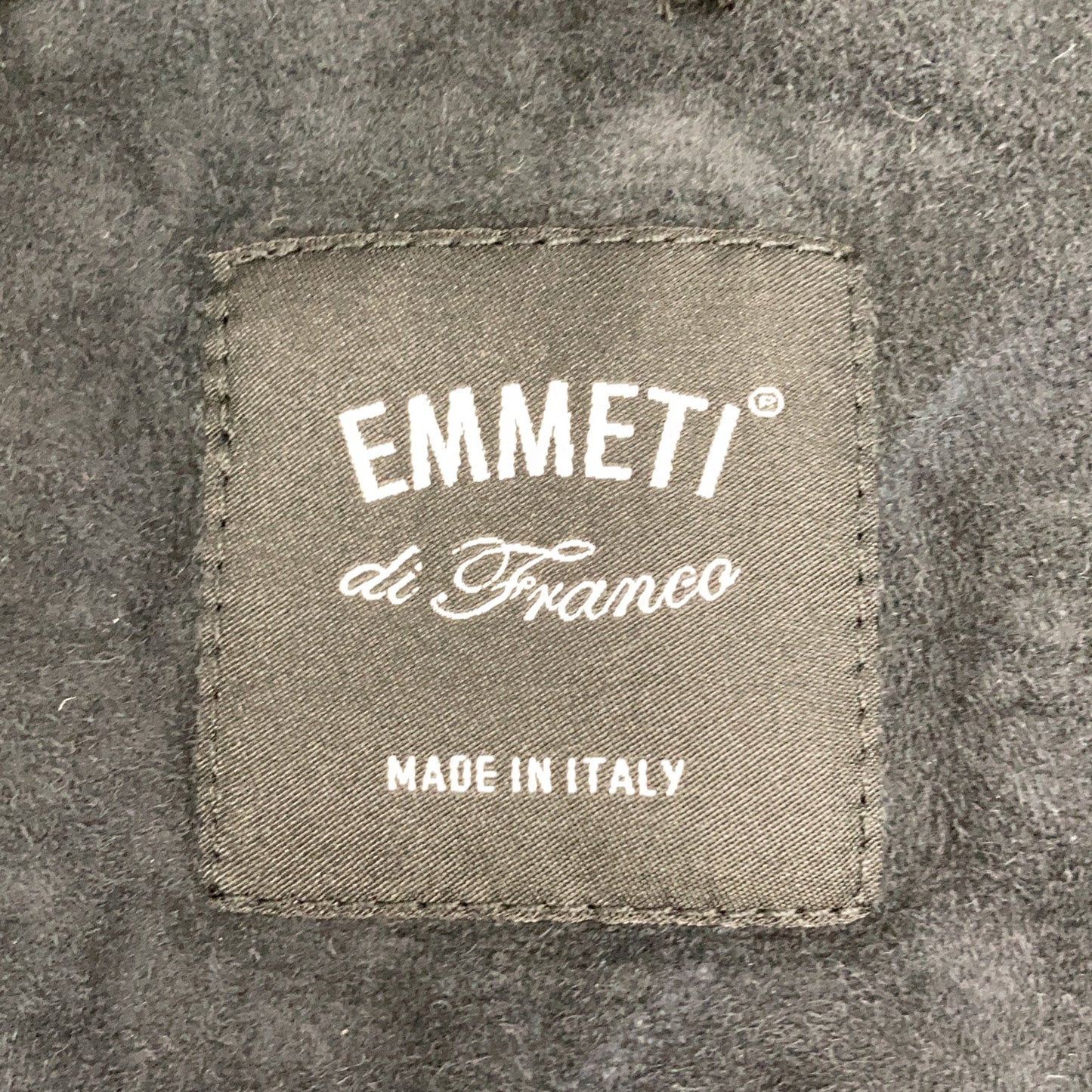 EMMETI JURI Suede Down Vest Navy/Red Size 46