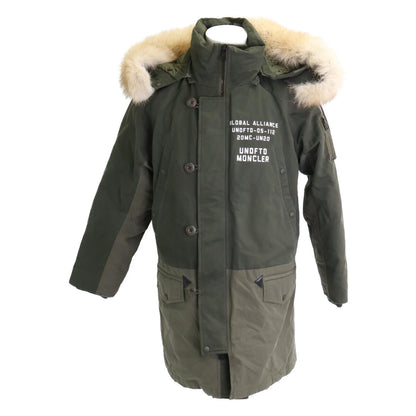 MONCLER Genius x UNDFTD FENDORF Fur Hooded Down Coat Size 0